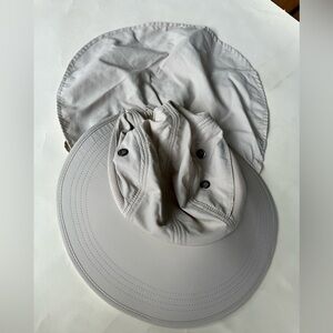 Camptrace UV sun hat with wide brim and neck flap OS